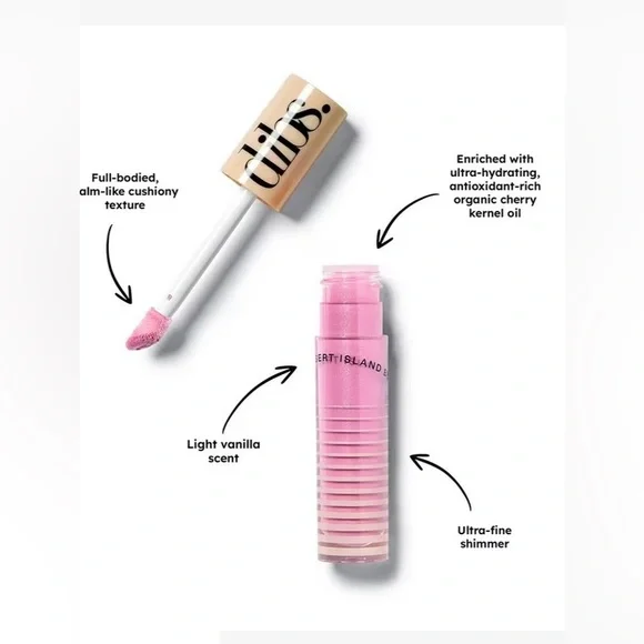 SALE Dibs Rock Candy Pink Lip Gloss. New in Box. - Picture 8 of 8